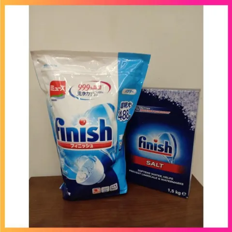 Bột rửa chén bát Finish Nhật 2.2kg dành cho máy rửa bát  - ImP