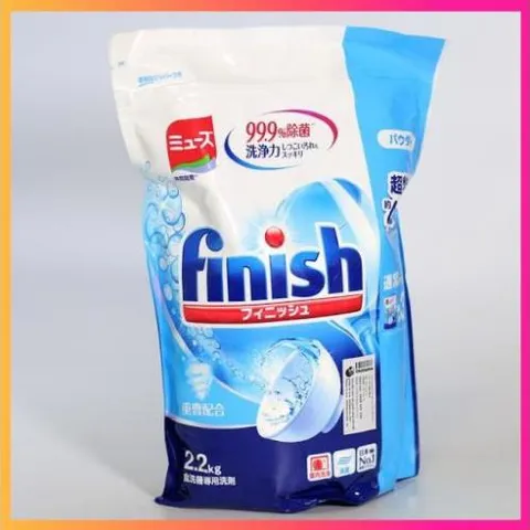 Bột rửa chén bát Finish Nhật 2.2kg dành cho máy rửa bát  - ImP