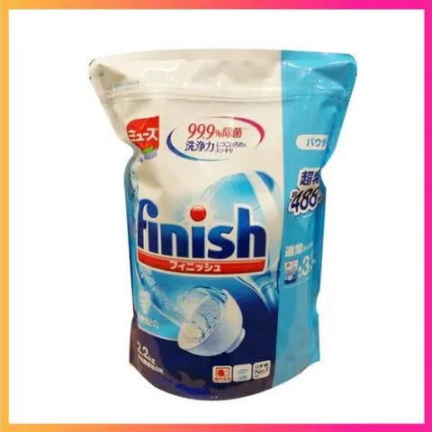 Bột rửa chén bát Finish Nhật 2.2kg dành cho máy rửa bát  - ImP