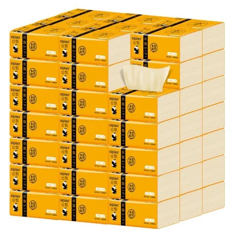 Giấy Sipao mã 6021 chất lượng cao chiết xuất từ bột trúc- không chất tẩy trắng - Gói 300 tờ  - ImP
