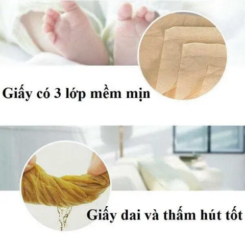Giấy Sipao mã 6021 chất lượng cao chiết xuất từ bột trúc- không chất tẩy trắng - Gói 300 tờ  - ImP