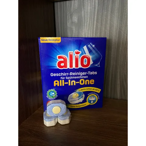 Combo Viên nén rửa chén Alio All in one 80 viên dành cho máy rửa bát - Hàng Đức - Ít mùi  - ImP