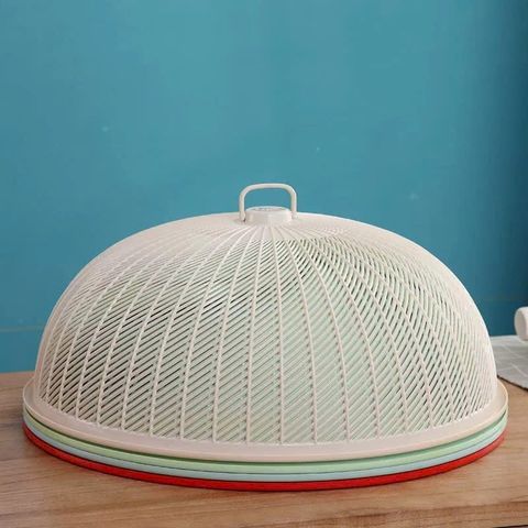 Lồng bàn hoa che đậy đồ ăn sạch sẽ tiện lợi (Màu ngẫu nhiên) (TH260)