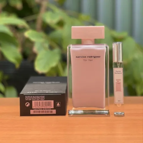 Nước hoa nữ Narciso rodriguez for her edp nar hồng nhạt chiết 10ml - Nước hoa chính hãng.