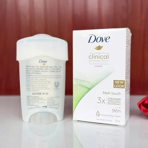 Lăn khử mùi nam/nữ Dove Clinical Protection Cream 45ml - myphamchinhhang.