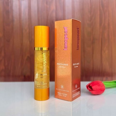 Serum nhau thai cừu và tinh chất vàng Lanopearl Penta-Max Gold Serum 50ml - myphamchinhhang.