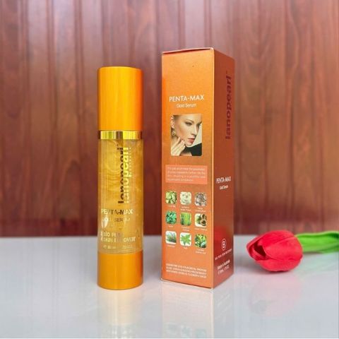 Serum nhau thai cừu và tinh chất vàng Lanopearl Penta-Max Gold Serum 50ml - myphamchinhhang.