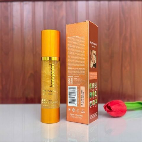 Serum nhau thai cừu và tinh chất vàng Lanopearl Penta-Max Gold Serum 50ml - myphamchinhhang.