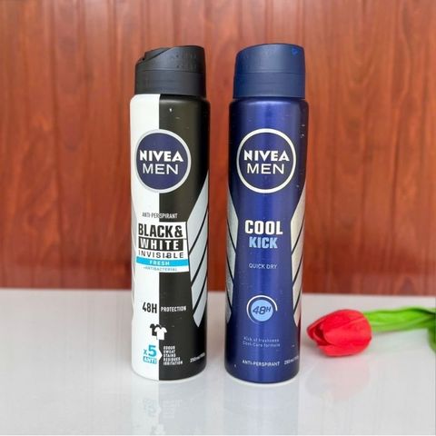 Xịt khử mùi, xịt body Nivea Men 250ml - linhparfum.