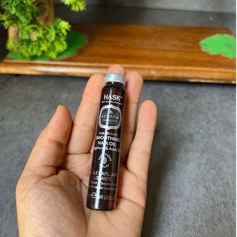 Dầu dưỡng tóc HASK Keratin Protein Smoothing Shine Oil 18ml.
