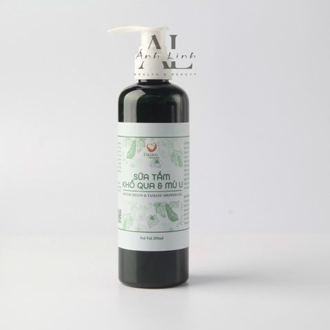 Sữa tắm khổ qua & mù u Escoco - Bitter Melon & Tamanu Shower Gel.