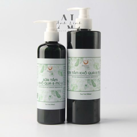Sữa tắm khổ qua & mù u Escoco - Bitter Melon & Tamanu Shower Gel.