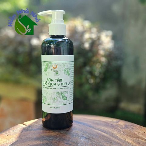 Sữa tắm khổ qua & mù u Escoco - Bitter Melon & Tamanu Shower Gel.