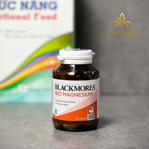 [Nhập khẩu] Viên uống Blackmores Bio Magnesium 100 viên - linhkhoistore.