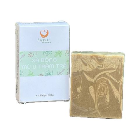 Xà bông mù u tràm trà diếp cá Escoco - Xà bông thiên nhiên - Handmade Soap.
