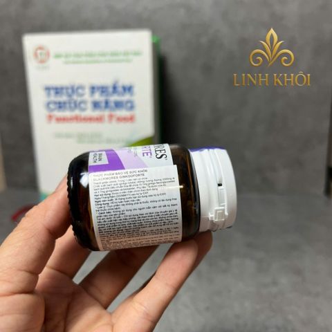 [Nhập khẩu] Viên uống hỗ trợ trí não, cải thiện trí nhớ Blackmores Ginkgoforte 40 viên - linhkhoistore.