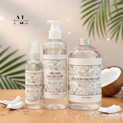 Dầu dừa tách lạnh ly tâm Escoco - Coconut oil.