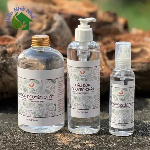 Dầu dừa tách lạnh ly tâm Escoco - Coconut oil.