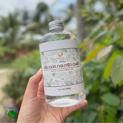 Dầu dừa tách lạnh ly tâm Escoco - Coconut oil.