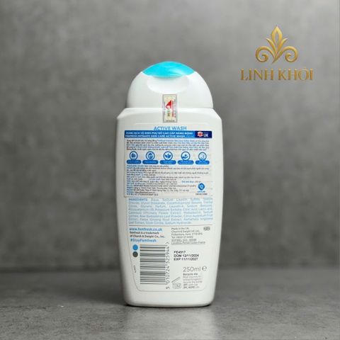 [Nhập khẩu] Dung dịch vệ sinh phụ nữ Femfresh Active Wash 250ml hàng Anh - linhkhoistore.