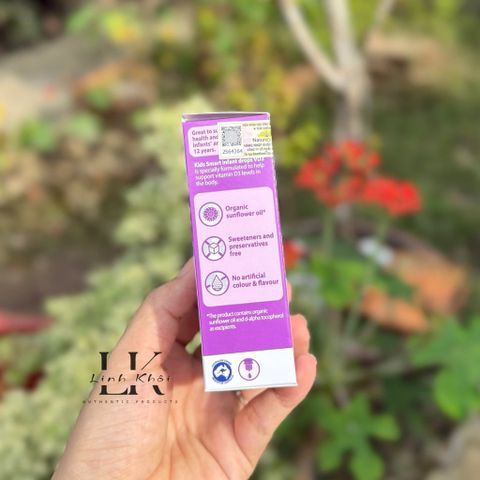 Vitamin D3 dạng nước cho bé Nature's Way Kids Smart Infant Drops VD3 13ml.