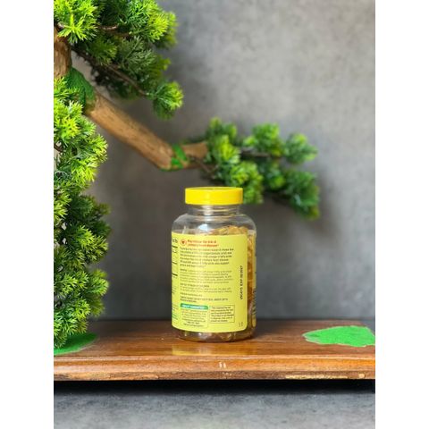 Date 1/2027 Hũ trầy tem Dầu cá hương chanh Spring Valley omega 3 500mg lọ 120 viên của Mỹ