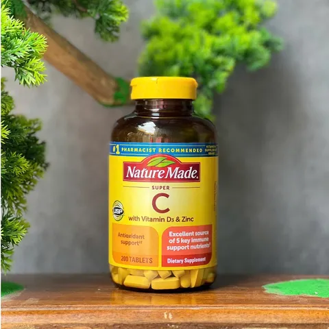 Viên uống Nature Made Super C hàng Mỹ 732727