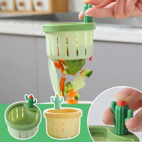 Bộ lọc thoát nước bồn rửa chén xương rồng (TH276)