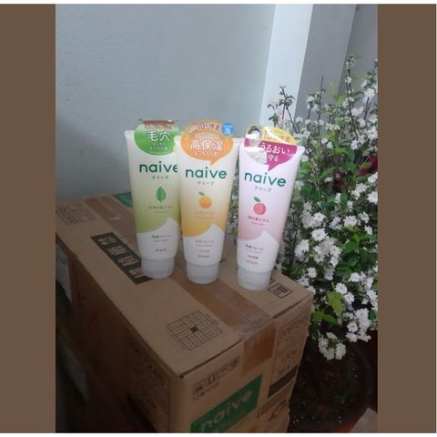 Sữa rửa mặt naive kracie Naive Nhật Bản