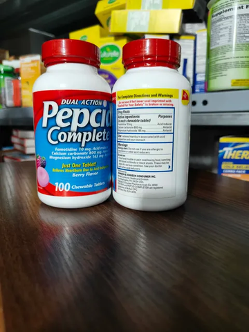 Viên ngậm giảm đau bao tử, ợ nóng Pepcid Complete 100 viên 732764
