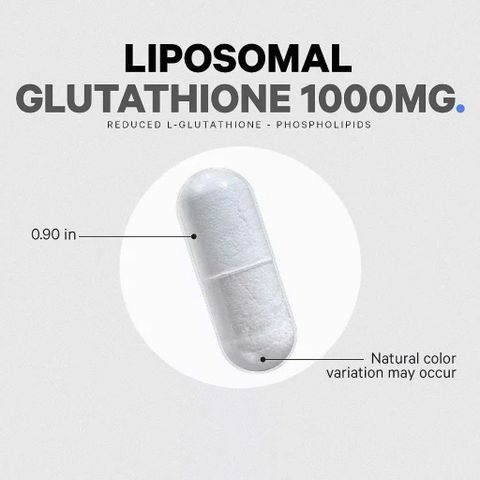 (Mỹ) Codeage Liposomal Glutathione Viên Uống Hỗ Trợ Trắng Da Thải Độc Gan Nhập Khẩu Chính Hãng