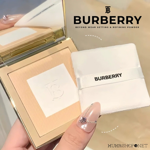 Phấn Phủ Nén Burberry Beyond Wear - Phấn Trang Điểm Cao Cấp Siêu Mịn, Bền Màu Cho Da Dầu & Hỗn Hợp, Giữ Lớp Nền Hoàn Hảo Suốt Ngày