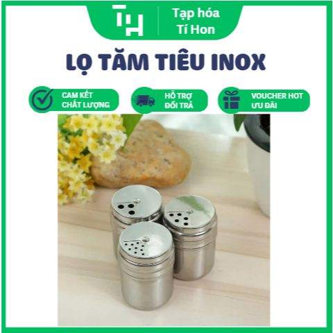 Lọ Tăm Tiêu Inox (TH282)