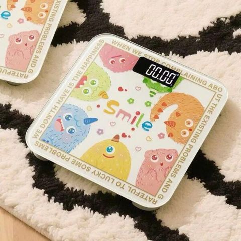 Cân điện tử hoạt hình mẫu ngẫu nhiên (TH287)