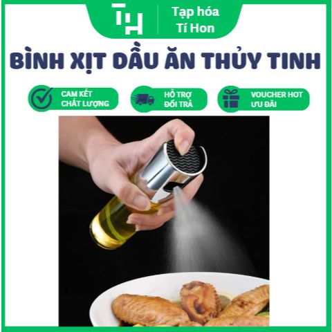Bình xịt dầu ăn thủy tinh (TH288)
