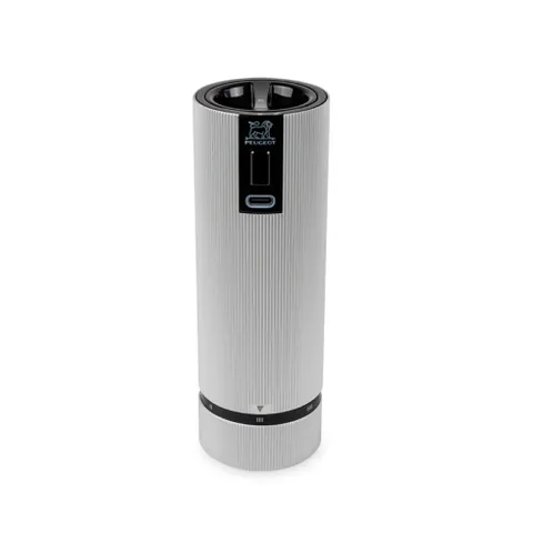 Bộ 2 Cối Xay Tiêu Muối Peugeot Line Electric u'Select 2/43148 15cm Màu Xám Carbon & Xám Nhôm 733042