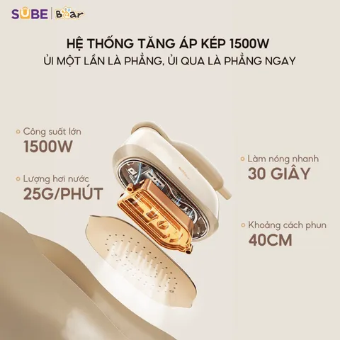 Bàn là hơi nước Bear IR-4H15H 733091