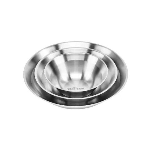 Bộ 3 Dĩa Sâu Tròn Inox Cao Cấp Cuitisan EC11-043S3 733090