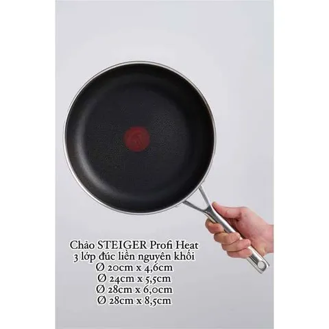 CHẢO RÁN CHỐNG DÍNH STEIGER PROFIHEAT 733124
