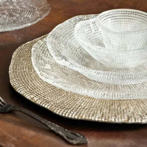 Tô sâu lòng pha lê IVV Diamante 33cm