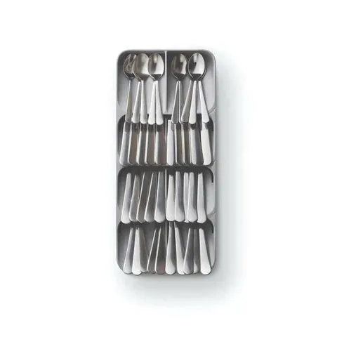 Khay chia ngăn kéo phân loại thìa, dĩa Joseph Joseph DrawerStore Large (Grey)