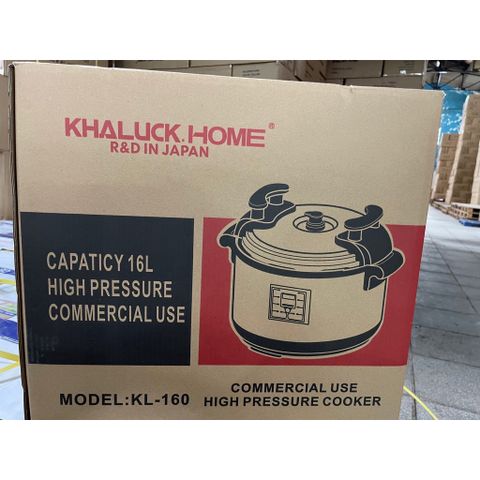 NỒI ÁP SUẤT ĐIỆN TỬ KHALUCK.HOME KL-160, DUNG TÍCH 16 LÍT