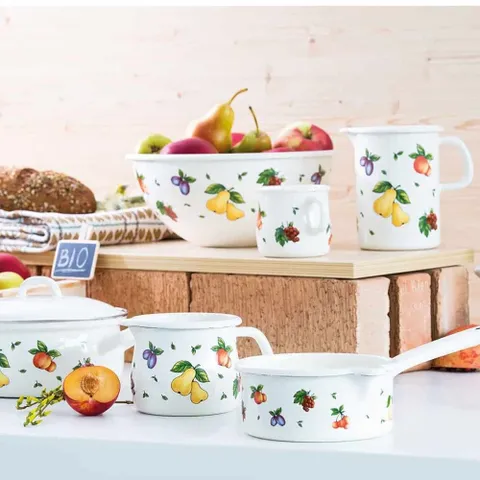 Nồi Hầm Dáng Thấp Riess Country 0171-068 20cm 2L Obstgarten