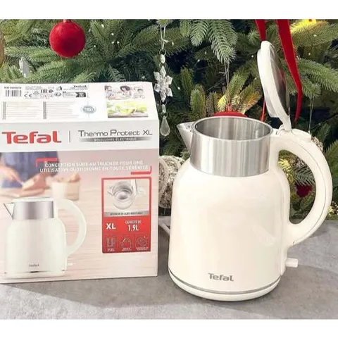 ẤM SIÊU TỐC TEFAL THERMOS PROTECT KO190AE0 DUNG TÍCH SIÊU LỚN LÊN TỚI 1,9L