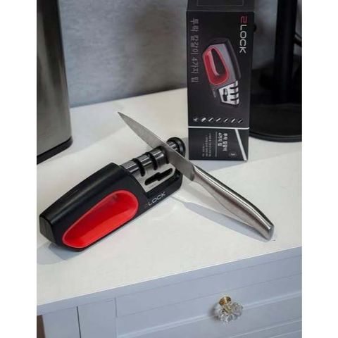 Dụng cụ mài dao/kéo 2 in 1 siêu xịn đẹp 2Lock Korea 733278