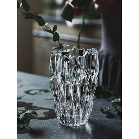Lọ hoa pha lê Nachtmann Quartz 88333 Made in Germany cao 16cm