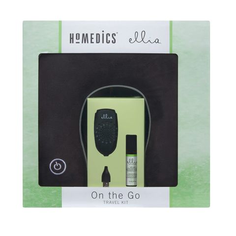 Bộ gối mát xa và đèn xông tinh dầu HoMedics WK-120OTG