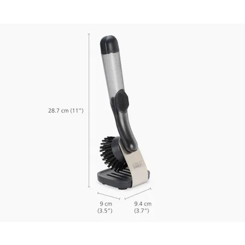Bàn chải rửa chén Joseph Joseph 6500019 Sinktech có ngăn chứa xà phòng và chân đế