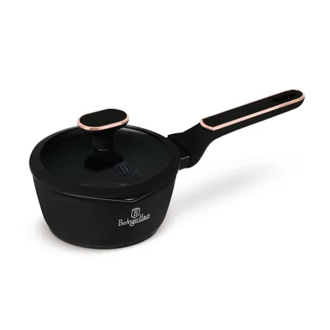 Quánh có nắp Berlinger Haus BH/8350 16cm màu đen -Blackrose collection 733461