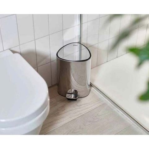 Thùng Rác Có Bàn Đạp Joseph Joseph 70596 EasyStore Luxe 5L Màu Inox